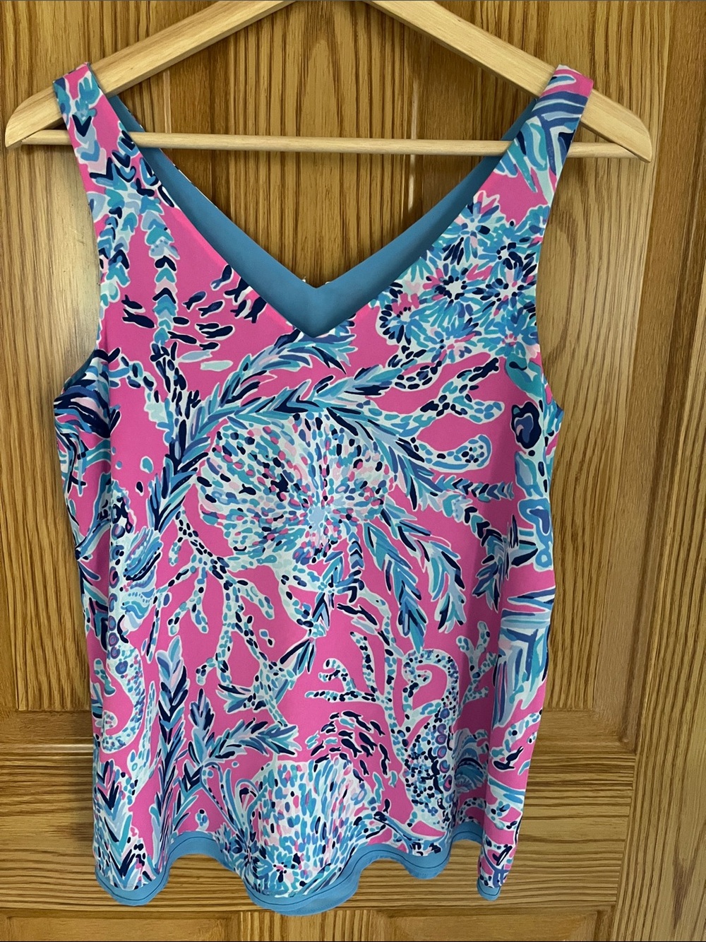 Lilly Pulitzer Florin Reversible Tank. S